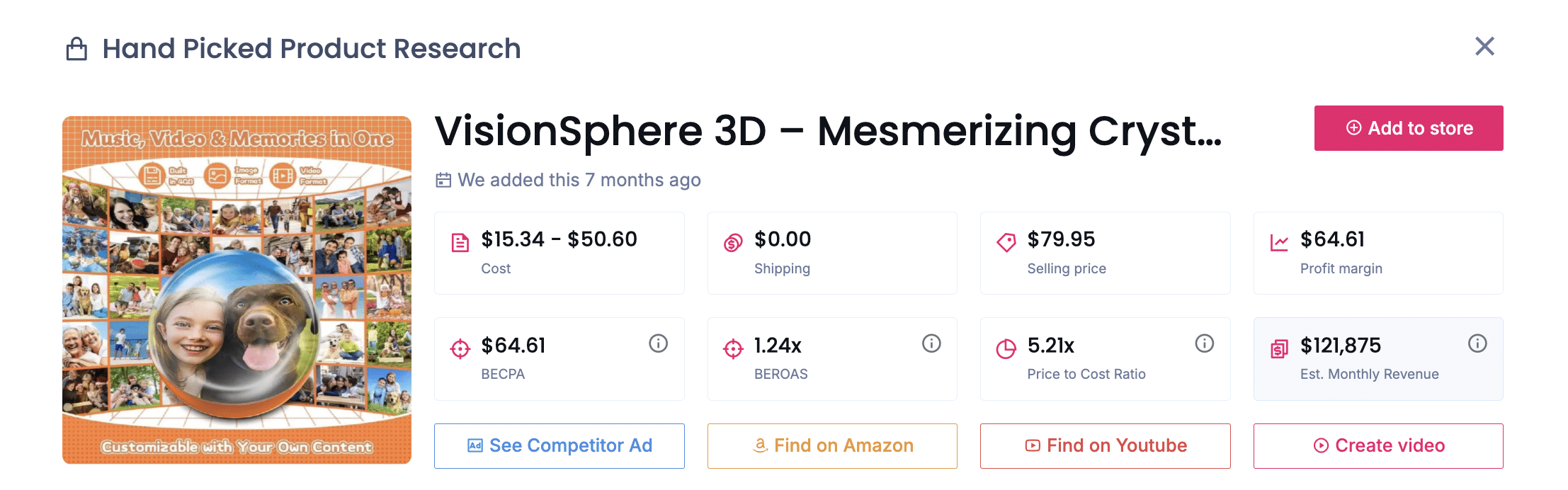 LED Balance Lamp (Home Decor / Tech)